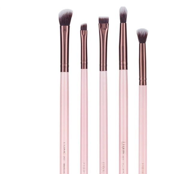 Luxie Rose Gold Collection Eye Essential Brush Set - Picture 6 of 7